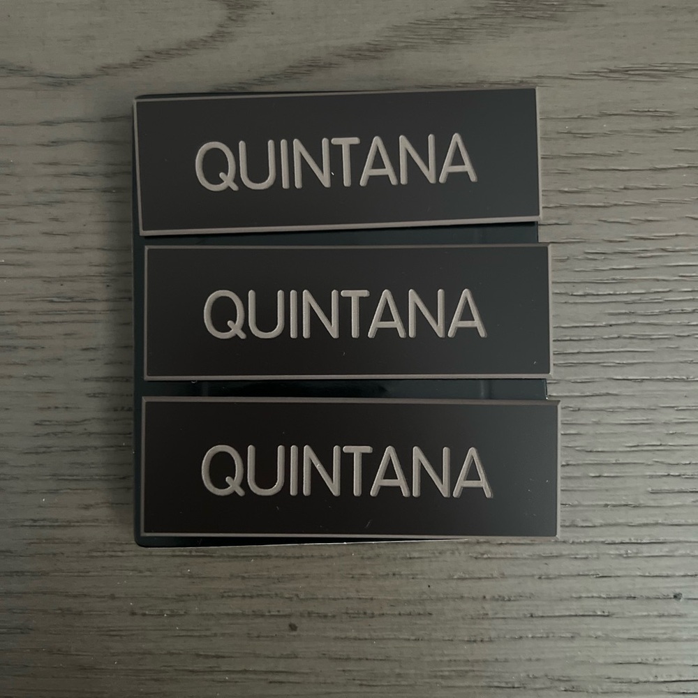 AGSU Nameplate (Thick Letters)